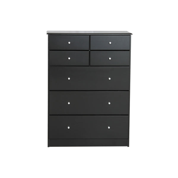 Black Pearl 7Drawer Highboy (870W x 400D 1180H mm)