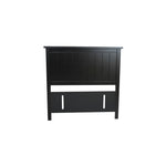 Black Pearl Groove Queen-King Headboard