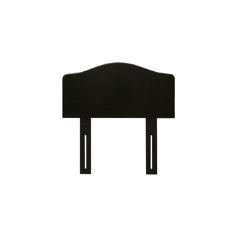 Black Pearl Black Single Headboard
