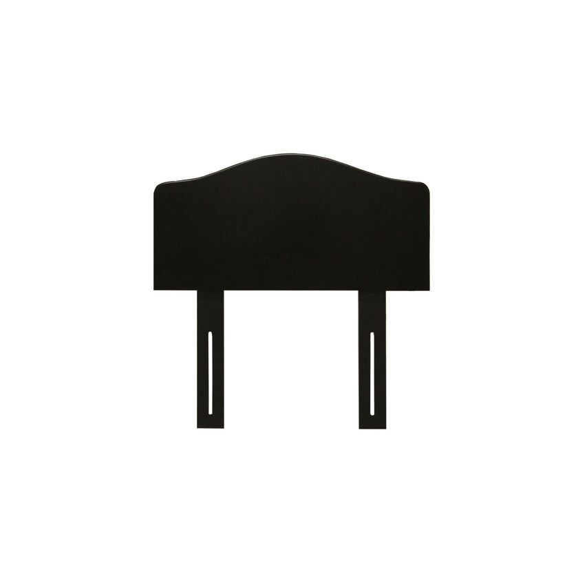 Black Pearl Black Single Headboard