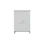 Pearl Bay White 3 Drawer Bedside (455W x 400D 590H mm)
