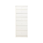 Pearl Bay White 7 Drawer Lingerie (540W x 400D 1355H mm)