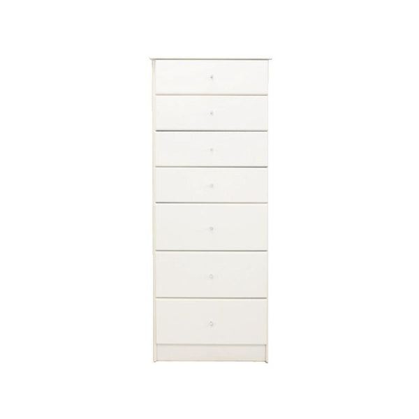 Pearl Bay White 7 Drawer Lingerie (540W x 400D 1355H mm)