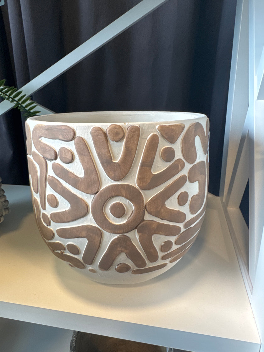 Lana Abstract Planter Large