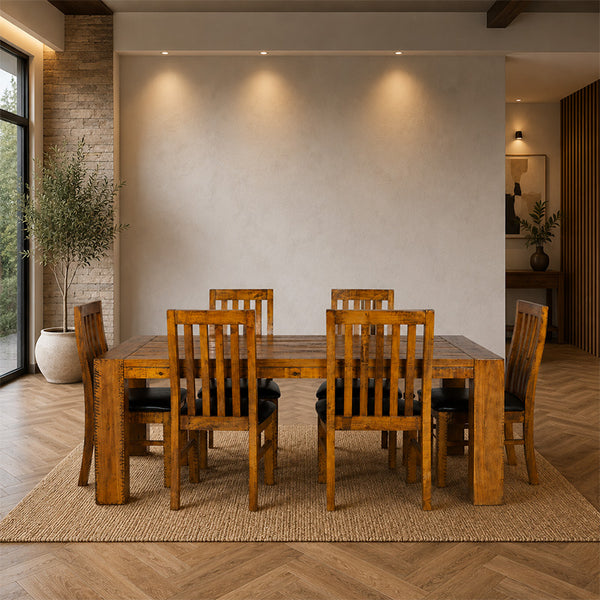 Woodside 1.8 7 pcs Dining Suite