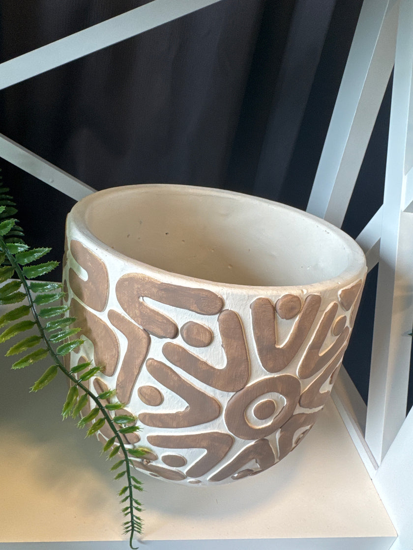 Lana Abstract Planter Large
