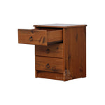 Newport Hunter Hills 3 Drawer Bedside (455W x 400D 590H mm)