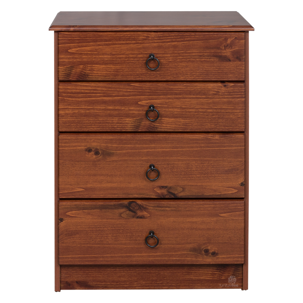Newport-Hunter-hills-4-Drawer-Tallboy (595W x 400D 825H mm)