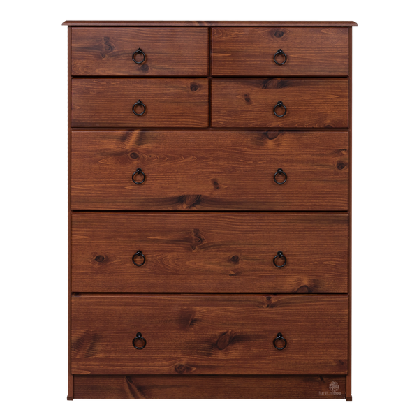 Newport Hunter Hills 7 Drawer Highboy (870W x 400D x 1180H mm)