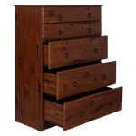 Newport Hunter Hills 7 Drawer Highboy (870W x 400D x 1180H mm)
