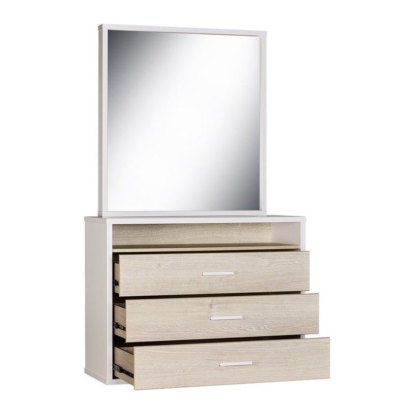 FERN 3 Drw Dresser & Mirror  - 1000