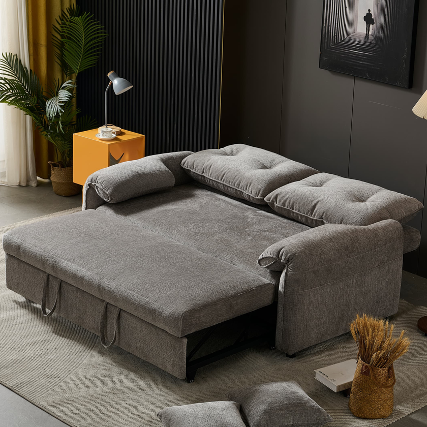 Ballina Sofa Bed- Grey