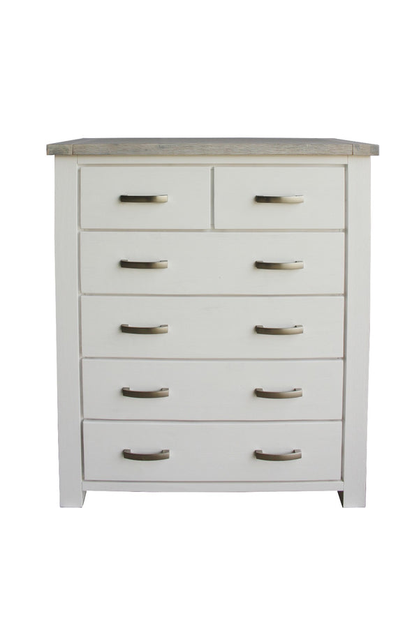 Scarletwood 6 Drw Tallboy (W1000-D460-H1200mm)