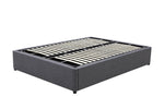 Denver Gas Lift Storage Bed Base (Grey) - Queen (W153 x H35 x D208CM)