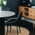 Bari Dining Chair- Black PU