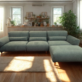 Jade ModuLar Sofa with Ottoman