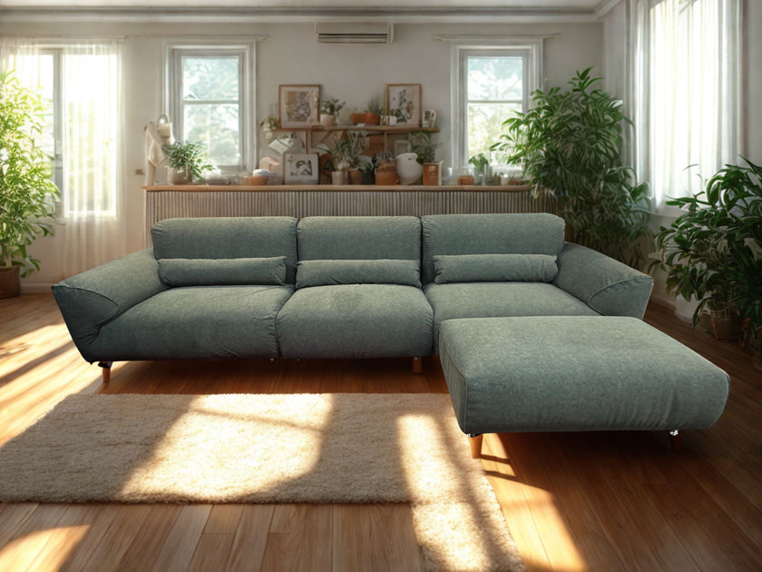 Jade ModuLar Sofa with Ottoman