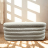 Ollie Boucle Storage Ottoman - Bench