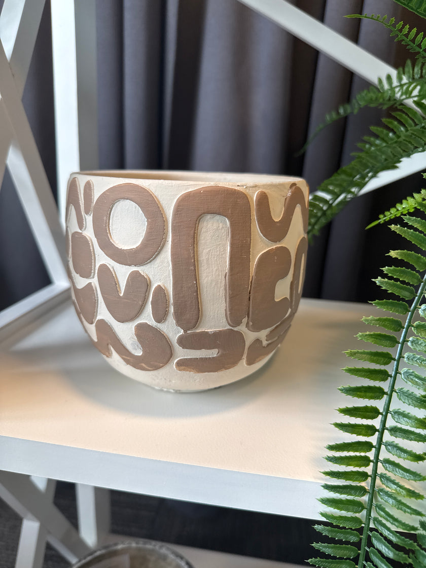 Lana Abstract Planter Small