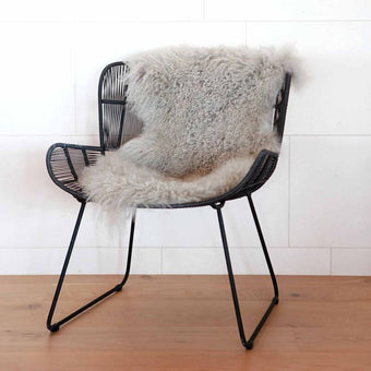 Tibetan Curl Sheepskin Natural 60x100cm