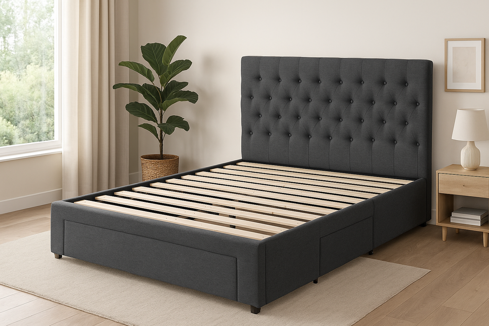 Add the perfect mattress —