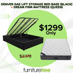 Denver Dream Firm Queen Deal- Black