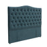 Milton Upholstered Buttoned Headboard (Green) - Queen (W1540 H1400 D130mm)