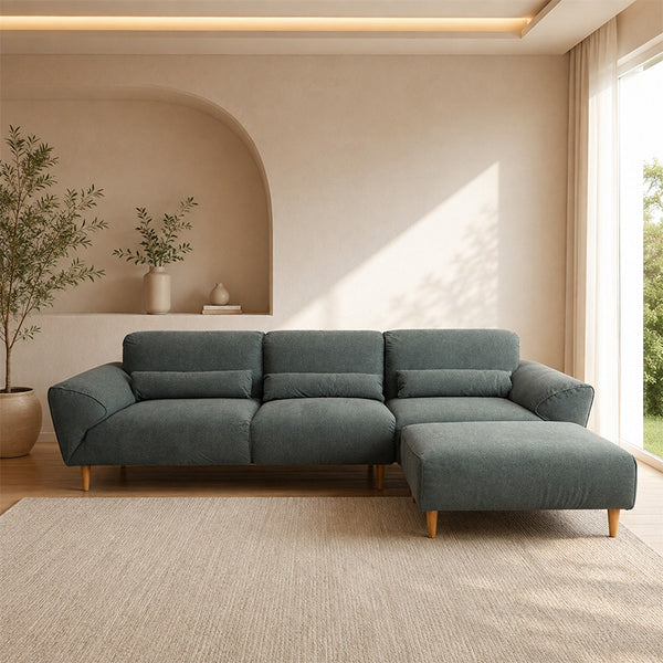 Jade ModuLar Sofa with Ottoman