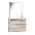 FERN 3 Drw Dresser & Mirror  - 1000
