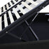 Denver Gas Lift Storage Bed Base (Black) - Double (W137 x H35 x 208 CM)