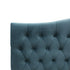 Milton Upholstered Buttoned Headboard (Green) - Queen (W1540 H1400 D130mm)