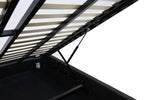 Denver Gas Lift Storage Bed Base (Black) - Queen (W153 x H35 x D208CM)