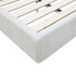 Gore Puffed Bed Base with Headboard ( Beige) - Super King