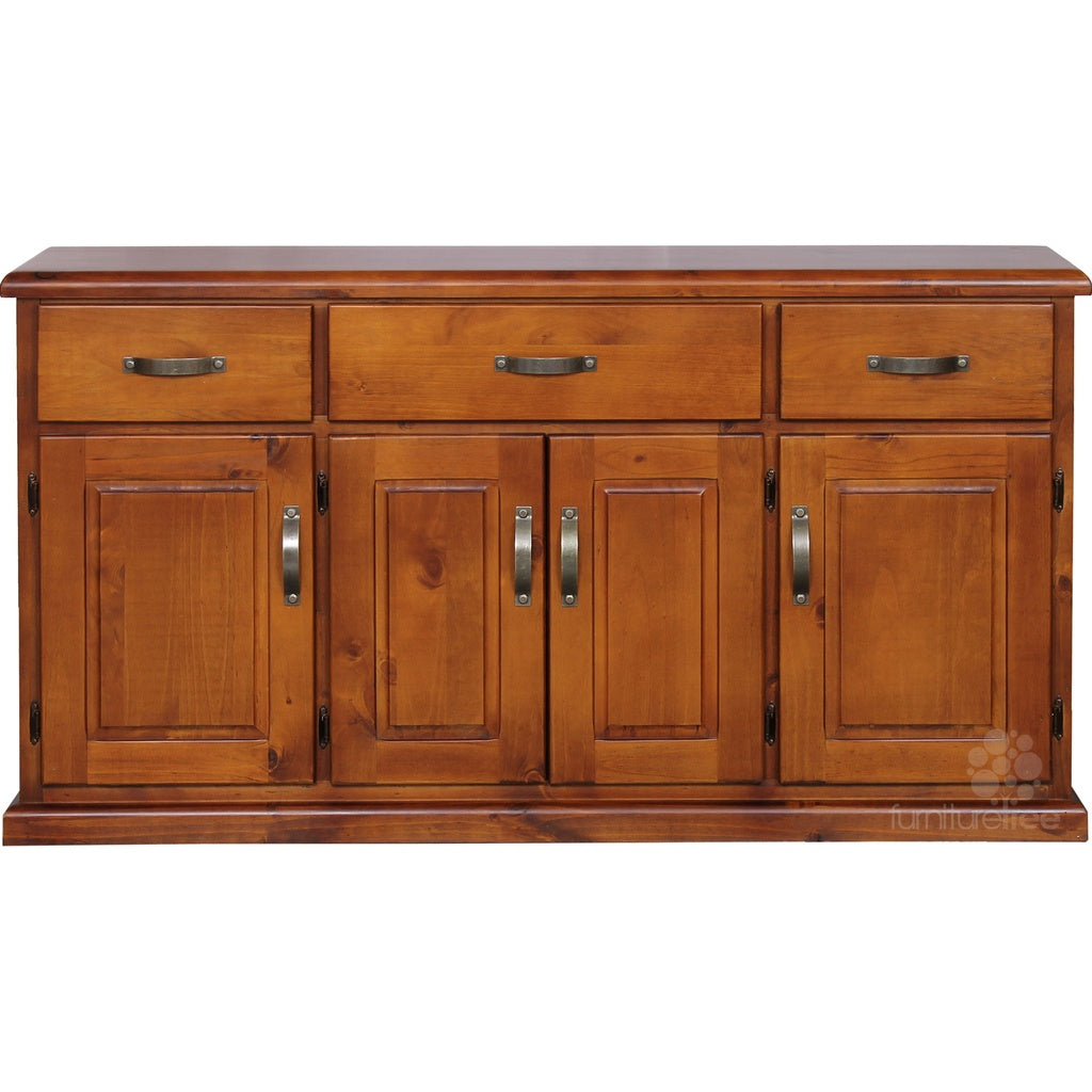 Elmont 3 Drawer 4 Door Buffet (W1630 D430 H880mm)