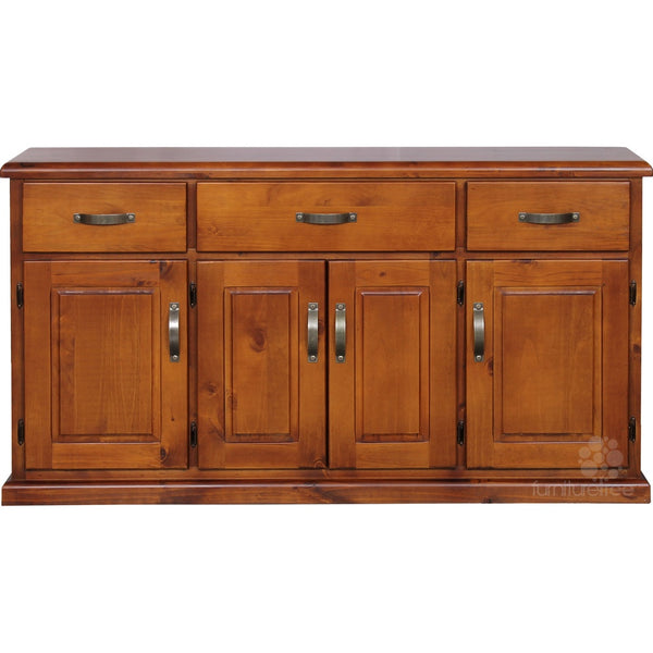 Elmont 3 Drawer 4 Door Buffet (W1630 D430 H880mm)