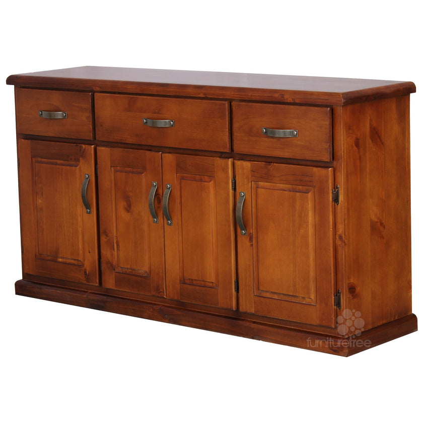 Elmont 3 Drawer 4 Door Buffet