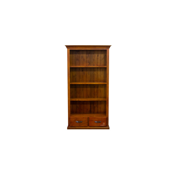 Elmont 2 Drawer Bookcase (W1040 D350 H1960mm)