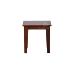 Lance Lamp Table 450sq- Teak Stain- Kitset
