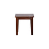 Lance Lamp Table 450sq- Teak Stain- Kitset