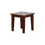 Lance Lamp Table 450sq- Teak Stain- Kitset