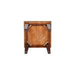 Lance Lamp Table 450sq- Teak Stain- Kitset