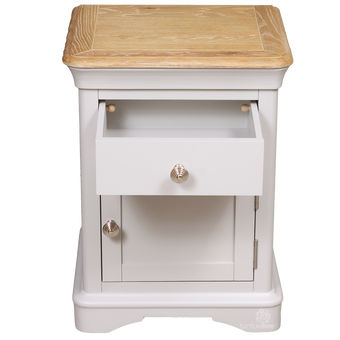 Brighton Bedside Table - 1 Drawer Right Dr
