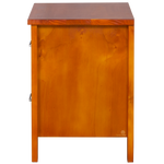 Alice 2 Drawer Bedside - Stained (W540 W420 H600mm)