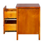 Alice 2 Drawer Bedside - Stained (W540 W420 H600mm)