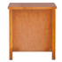 Alice 2 Drawer Bedside - Stained