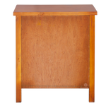 Alice 2 Drawer Bedside - Stained (W540 W420 H600mm)