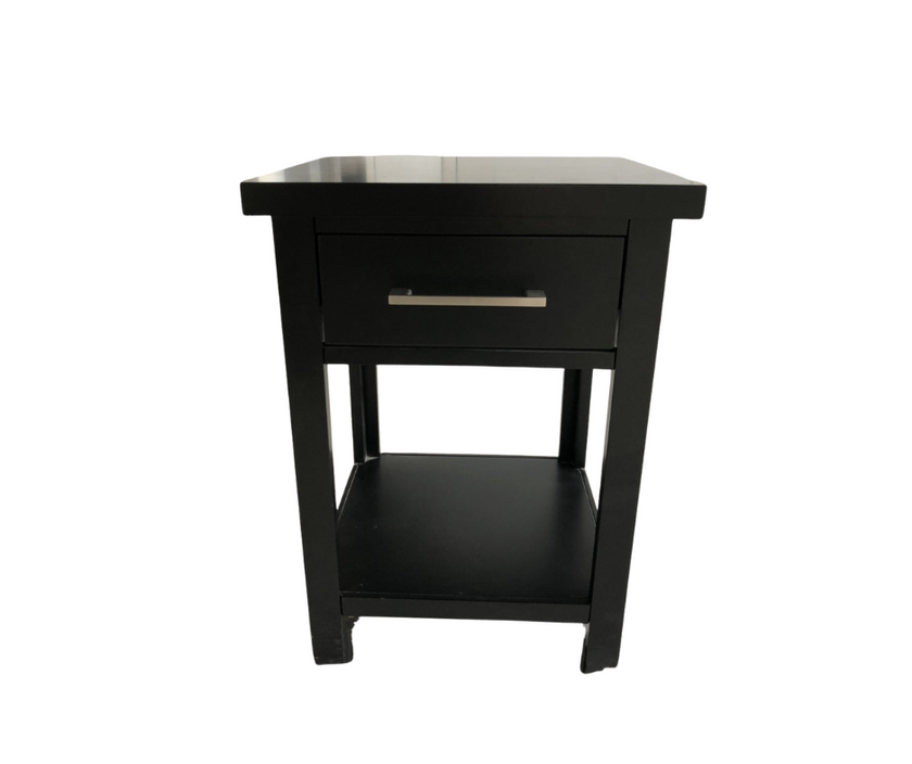 New Maestro 1 Drawer Bedside Black