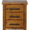 Woodside 3 Drawer Bedside(W570 x D450 x H654mm)