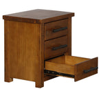 Woodside 3 Drawer Bedside(W570 x D450 x H654mm)