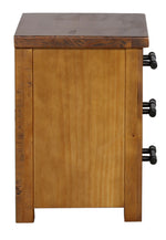Woodside 3 Drawer Bedside(W570 x D450 x H654mm)